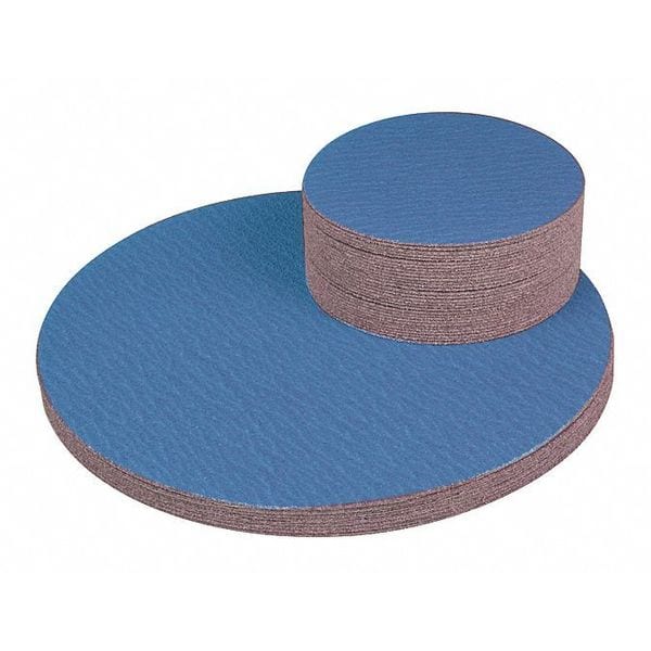 Superior Abrasives Coated PSA Disc, Zirc, 12