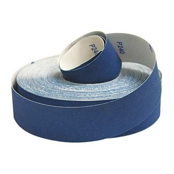 Superior Abrasives Shop Roll, 2"x50 yd., Blue A/O, Grit 60 A009777 Zoro
