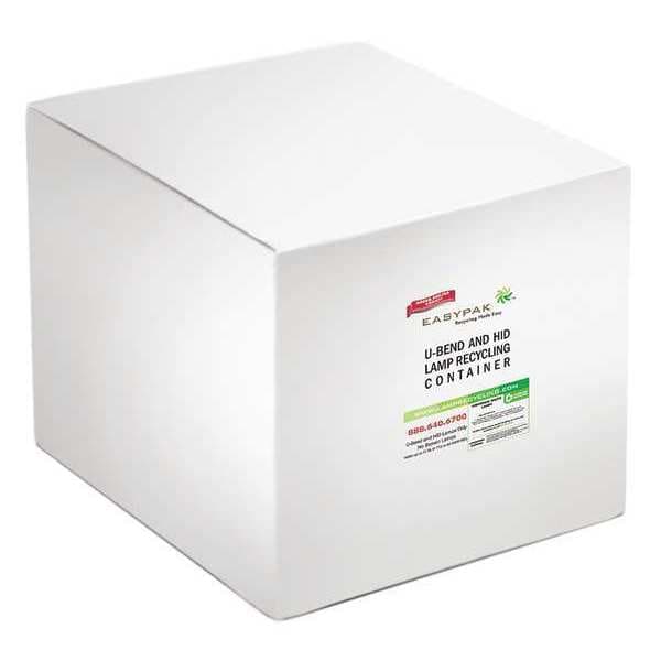 Terracycle Regulated Waste UBend, HID Lamp, Recycling Box 330125 Zoro