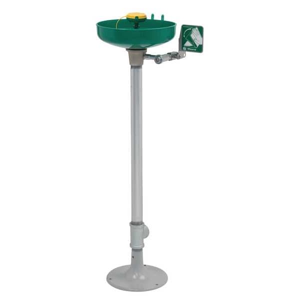 Haws Pedestal Mounted Eyewash Station ABS Plastic 72617271 Zoro