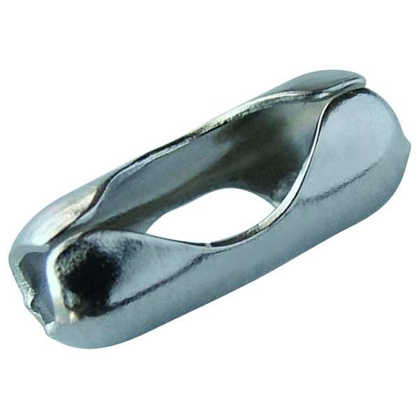Lucky Line Ball Chain Coupling, Sil, Np Stl, PK25 31925 Zoro