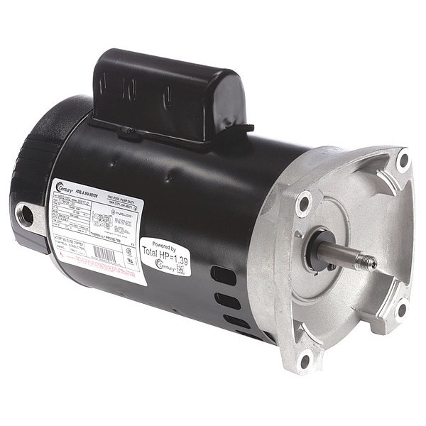 Century Pool Pump Motor, CapacitorStart/Run, 1/2 HP, 56Y Frame, 3,450