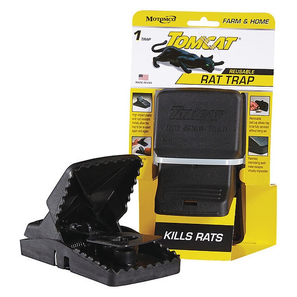 TOMCAT Rat Trap, 3-3/4 In. L, 5-1/4 In. W