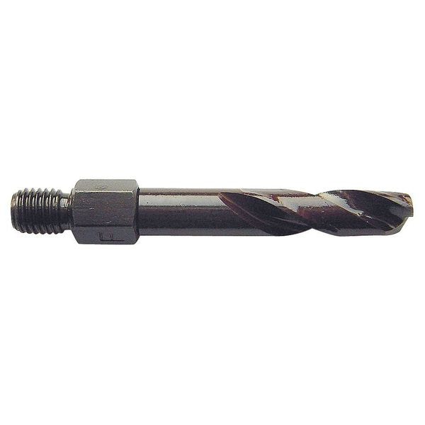 Zoro Select Threaded Shank Drill Bit, 21, L, 11/4, M2 16W723 Zoro