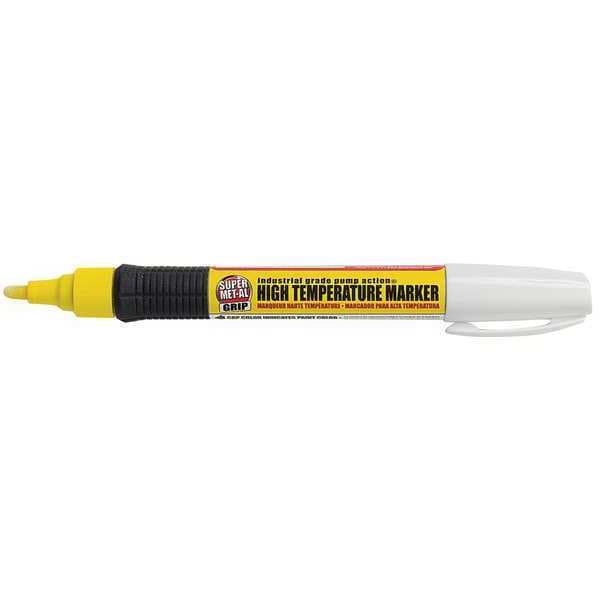 Super Met-Al Marker High Temperature Marker, Permanent, Medium 04501-White