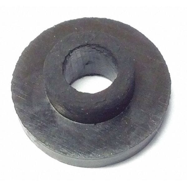 Zoro Select Step Bushing, Rubber, Black, 1/4"H x 11/2"W, PK.50 795