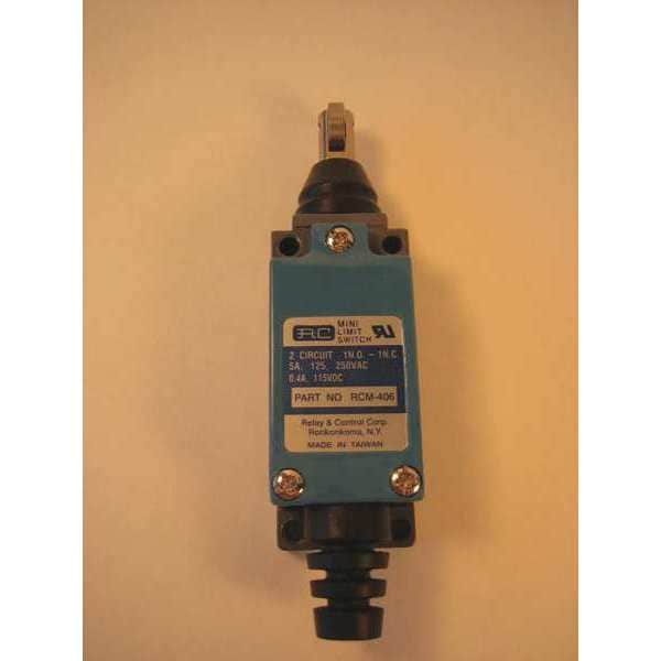 Relay And Control Limit Switch, Push Roller, 1NC/1NO, 5A 250V AC RCM