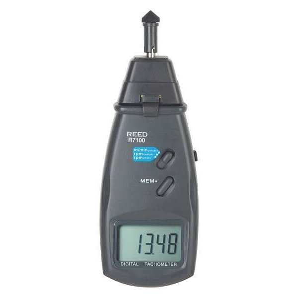 Reed Instruments Combination Contact / Laser Photo Tachometer R7100 Zoro