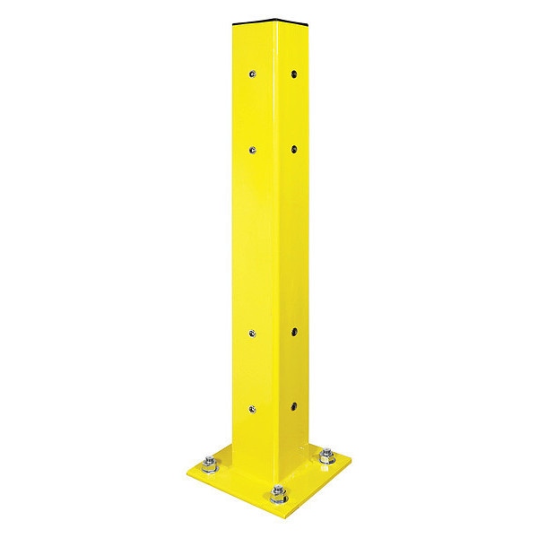 WorldproWorldrail Guard Rail Post, 42"H, Centered NDGRP425545S1150000Y