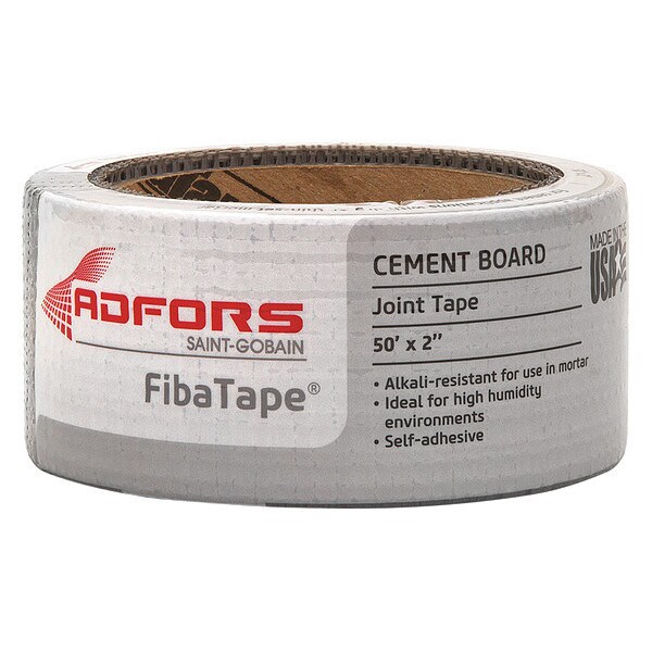 Adfors Fibatape Cement Board FDW6650-U $3.36 Cement Board Tape, 2" x 50