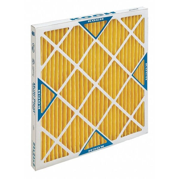 Koch 16x20x2 High Capacity Pleated Air Filter, MERV 11 102500016 Zoro