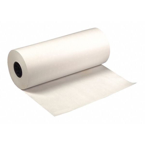 24 40# White Butcher Paper Roll (1000'/Roll)