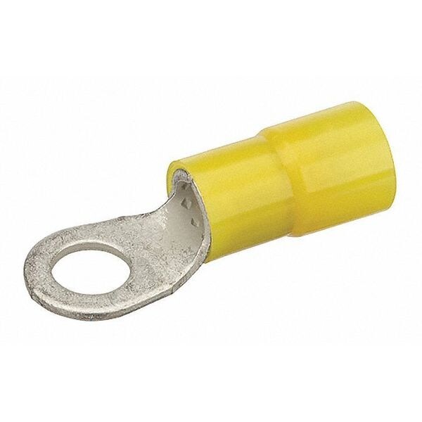 Nsi Industries 4 AWG Nylon Ring Terminal 3/8" Stud R438N Zoro