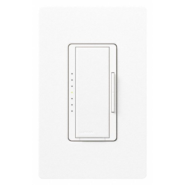 Lutron Dimmer, Maestro, CFL/LED, Snow MACL-153M-SW