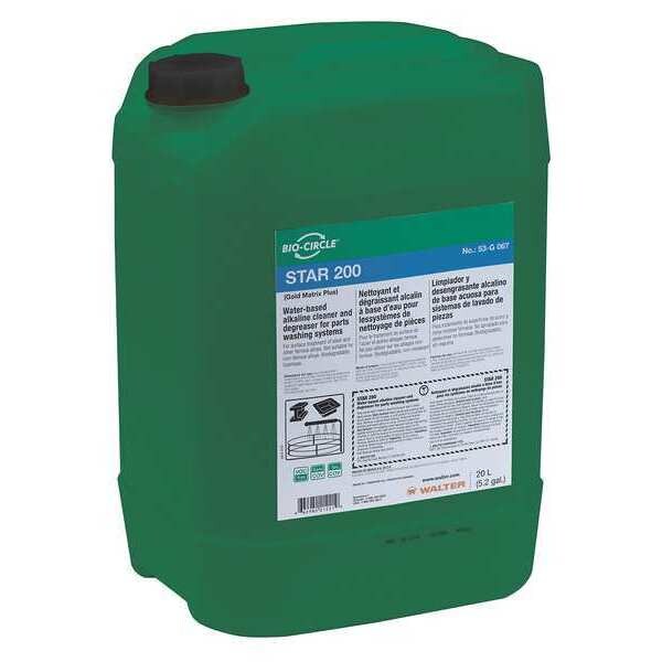 Star 200 53G067 177.16 Cleaner/Degreaser, Biodegradable, 5.2 Gal.