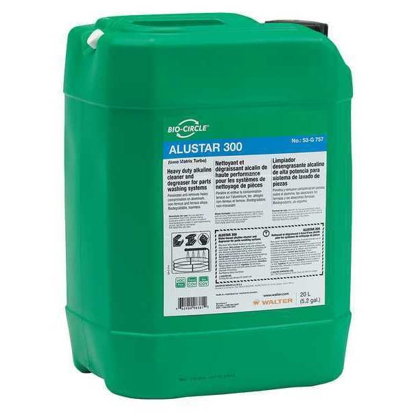 Walter Surface Technologies ALUSTAR 300 Cleaner/Degreaser, 5.2 gal 53G757