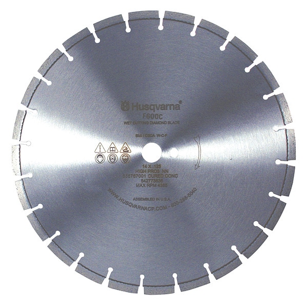 Husqvarna Diamond Saw Blade, Masonry, 20 in. Dia. F620C-20