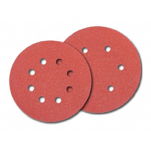 Porter-Cable 5" H&L AO 8 hole 40g disc 25 pack 735800425