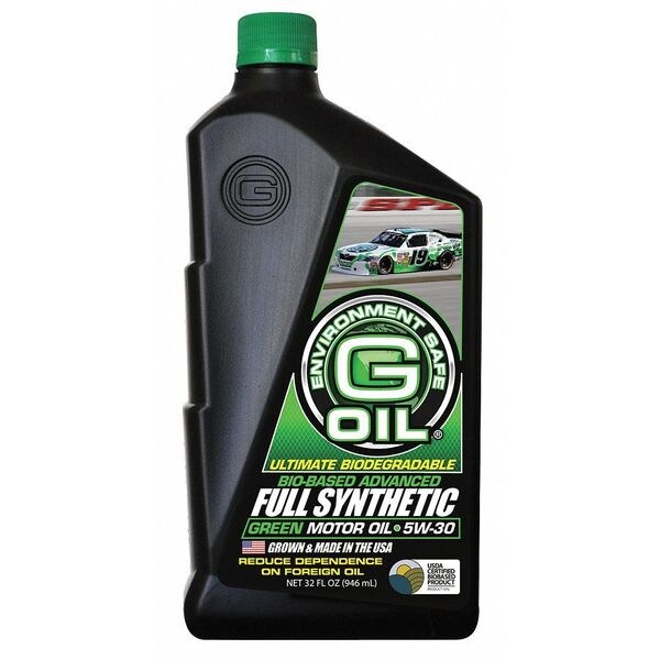 G-Oil Full Synthetic Engine Oil, 5W-30, 32 Oz. 1105 | Zoro
