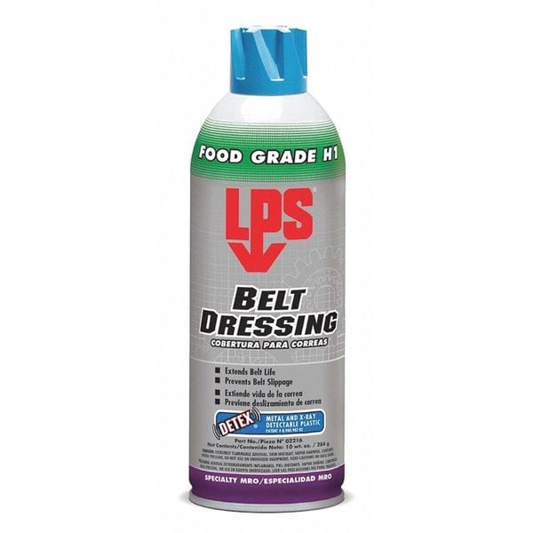 Lps Belt Dressing w/Detex(TM), Aerosol, 16 Oz. (2216) Zoro