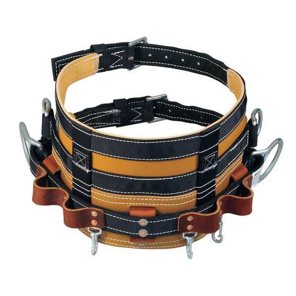 Honeywell Miller Lineman Belt, Includes Padding Yes 4 DRings, Size