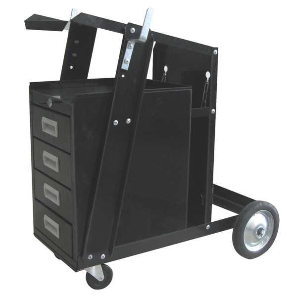 Westward Welding Cart With Drawers 19d984 Zoro Com