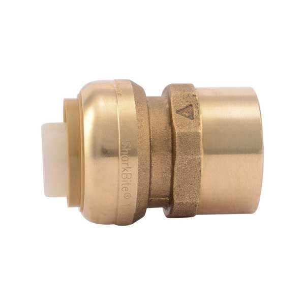 Sharkbite PushtoConnect, Threaded Female Adapter, 1 in Tube Size