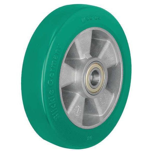 Zoro Select Caster Whel, Polyurethane, 8 in., 1540 lb. ALST 200