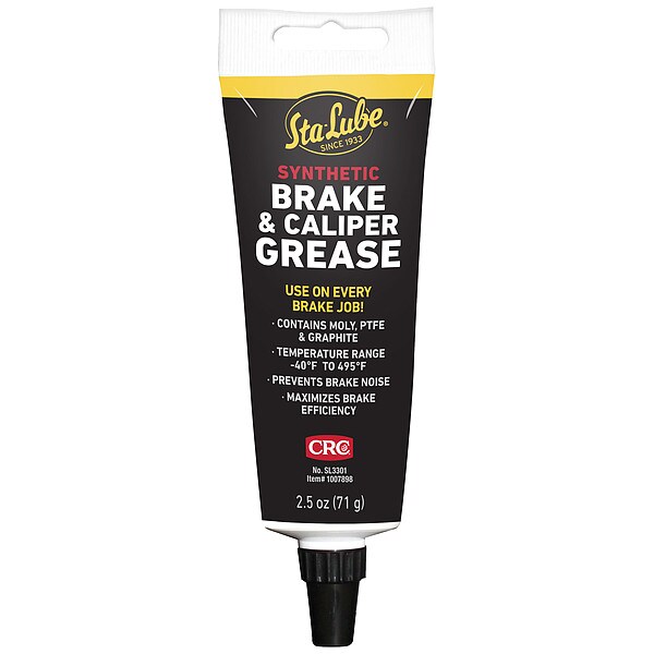 STA LUBE Synthetic Brake/Caliper Grease, 2.5 Oz (SL3301) Zoro