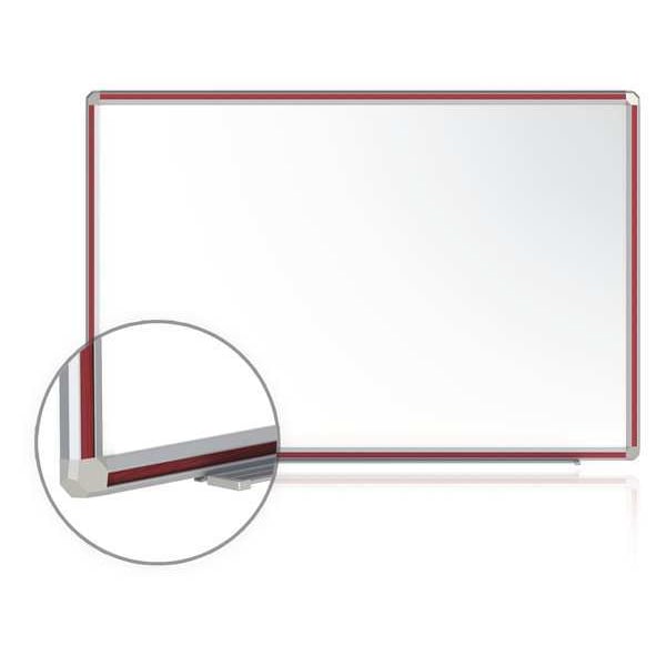 Ghent 36"x48" Magnetic Porcelain Whiteboard, White Trim DFMCH34