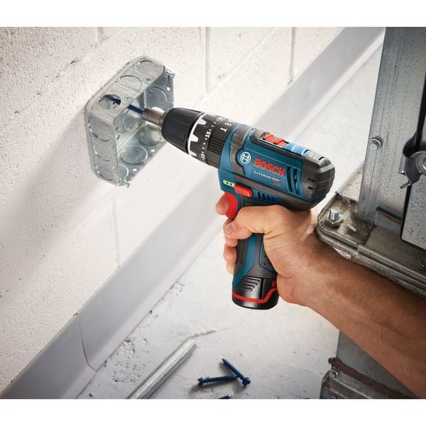 BOSCH CLPK27-120 12V Max Cordless 2-Tool 1/4 Hex Drill/Driver