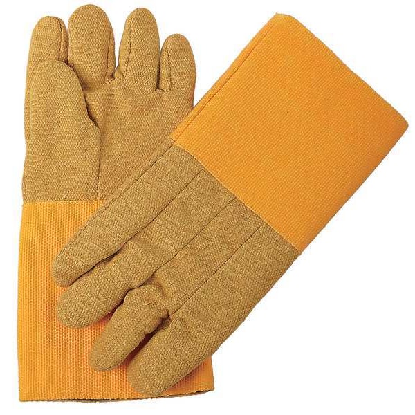 Chicago Protective Apparel Heat Resistant Gloves, PBI/Kevlar, PR 234
