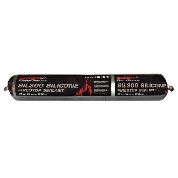 Sti Fire Barrier Sealant, 20 oz., Limestone SIL320 Zoro