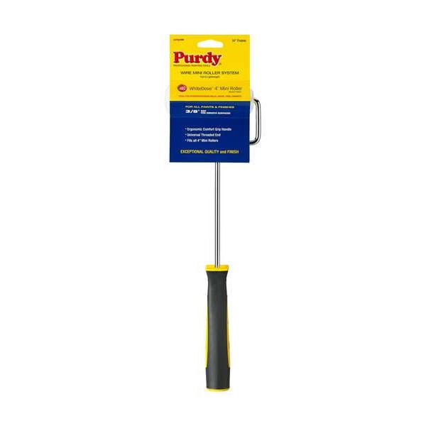 Purdy Paint Roller Frame, Cageless, Polypropylene Handle, 4" Rollers