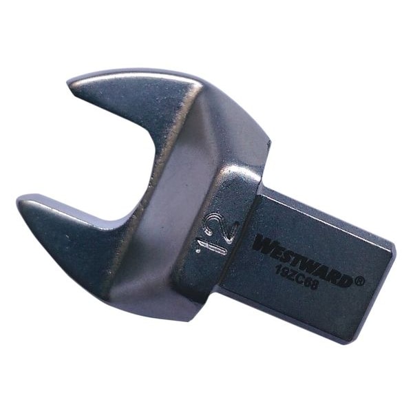 Westward Torque Wrench Head, Open End, 12mm 19ZC68 | Zoro