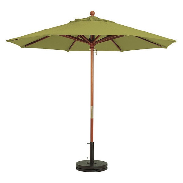 Grosfillex 98944931 250 24 Market Wood Patio Umbrella 7 Ft Wooden Pole Pesto Zoro Com