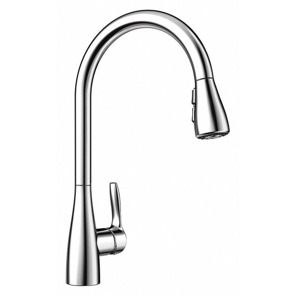 Blanco Atura Pull Down Dual Spray Kitchen Faucet 1.5 GPM - Chrome 442207