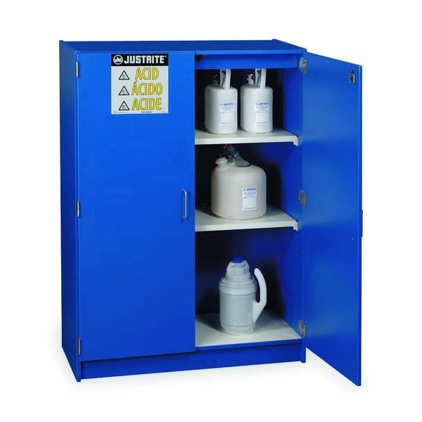 Justrite Acid Safety Cabinet, 60", H, 42", W 24150