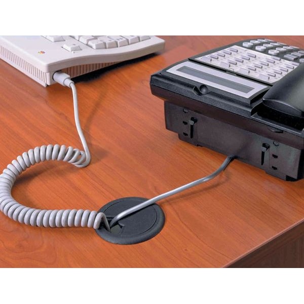 Kit Cord Away Adjustable Wire Grommet - 3 1/8 Inch Desk Cable ...
