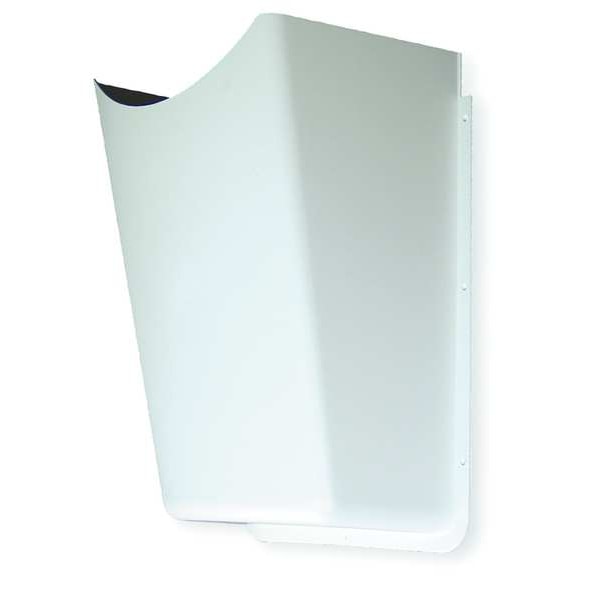 Truebro Lav Shield, Universal, PVC, White 82202 Zoro