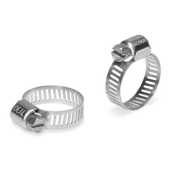 62606 Hose Clamp,5/16 to 7/8 In,SAE 6,SS,PK10 | Zoro.com