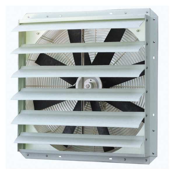 Dayton Exhaust Fan, 24 In, 115 V, 5448 CFM 1BLJ7 Zoro