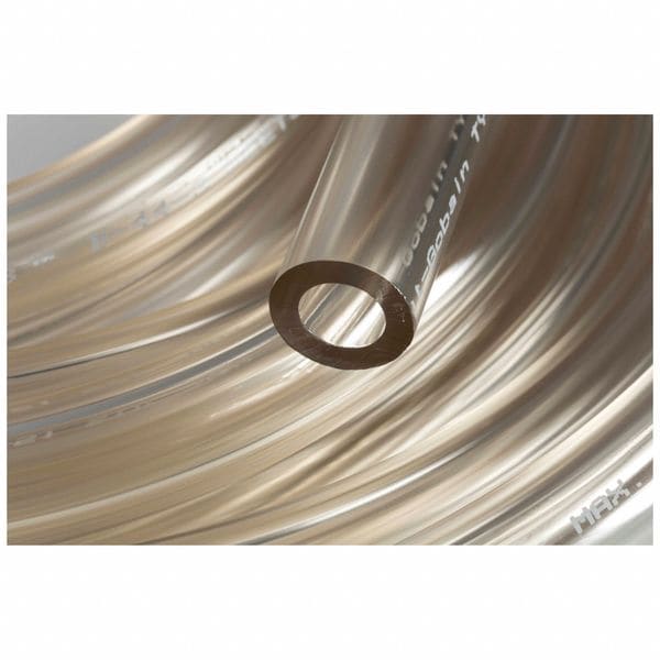 Tygon PEX Tubing, Clear, 2 in, 19 psi, 20 ft, 165F AAA05078 Zoro