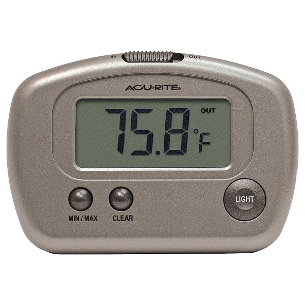 Acu-Rite Indoor & Outdoor Digital Thermometer also measures indoor
