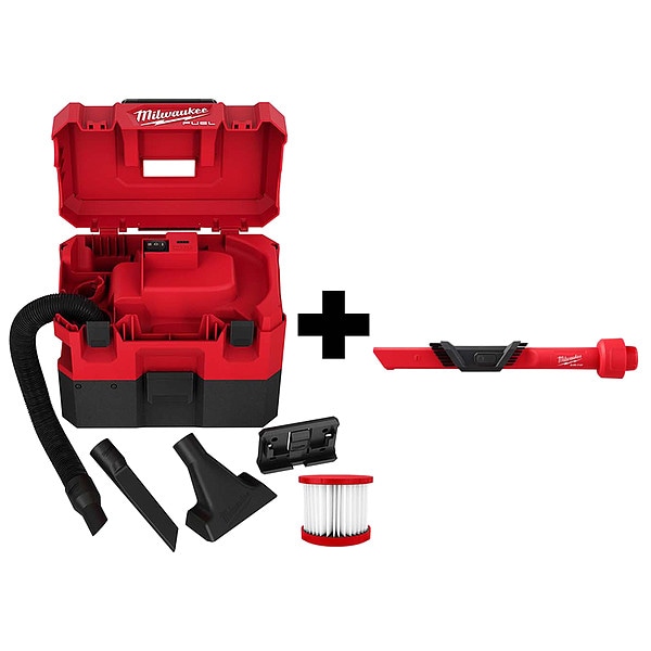 Milwaukee Tool M12 FUEL 1.6 Gallon Vacuum, 3in1 Tool 096020, 4990