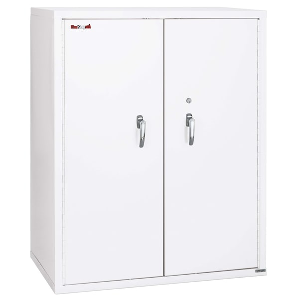 Fireking Storage Cabinet, 1 Hr Fire Rated, 44" High Arctic White CF4436-DAW - main