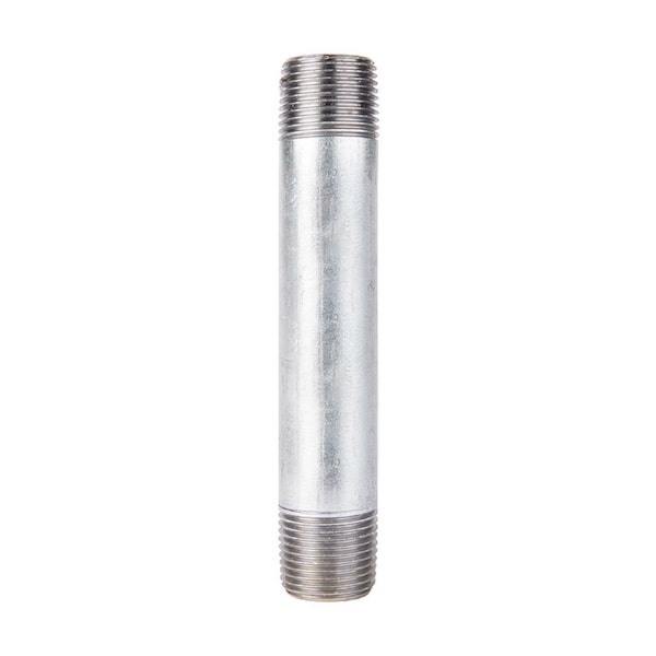 Ace Trading - Nipple 1/2 in. MIP each X 1/2 in. D MIP Galvanized Steel 4-1/2 in. L Nipple 301UP12X412 - main