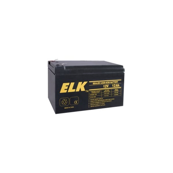 Elk Products 12V-12AMP Battery F1 Terminals 12120 - main