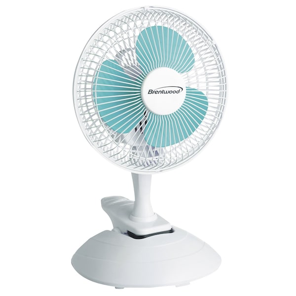 Brentwood Kool Zone 6 Inch Mini Clip On Table Fan 75095713M - main