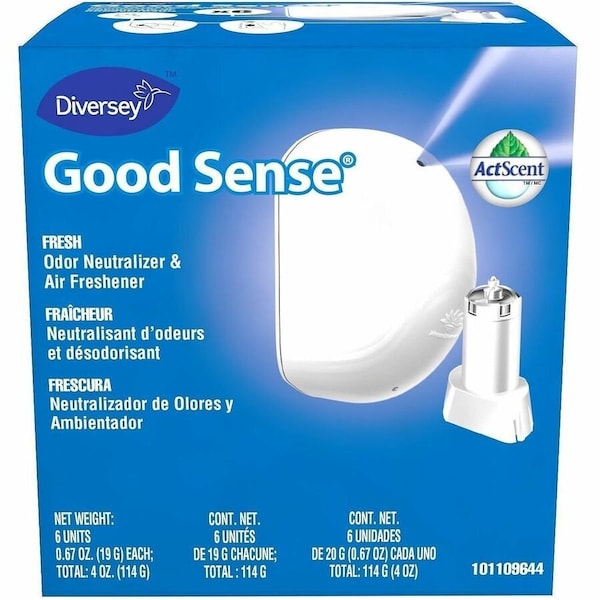 Diversey Air Freshener Refill, Fresh, PK12 101109644 - main